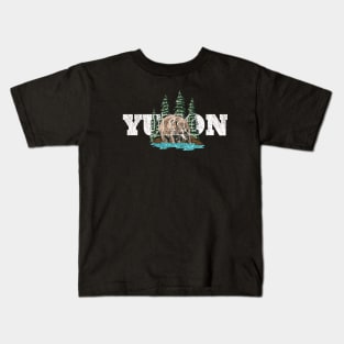 Yukon Grizzly Bears Kids T-Shirt